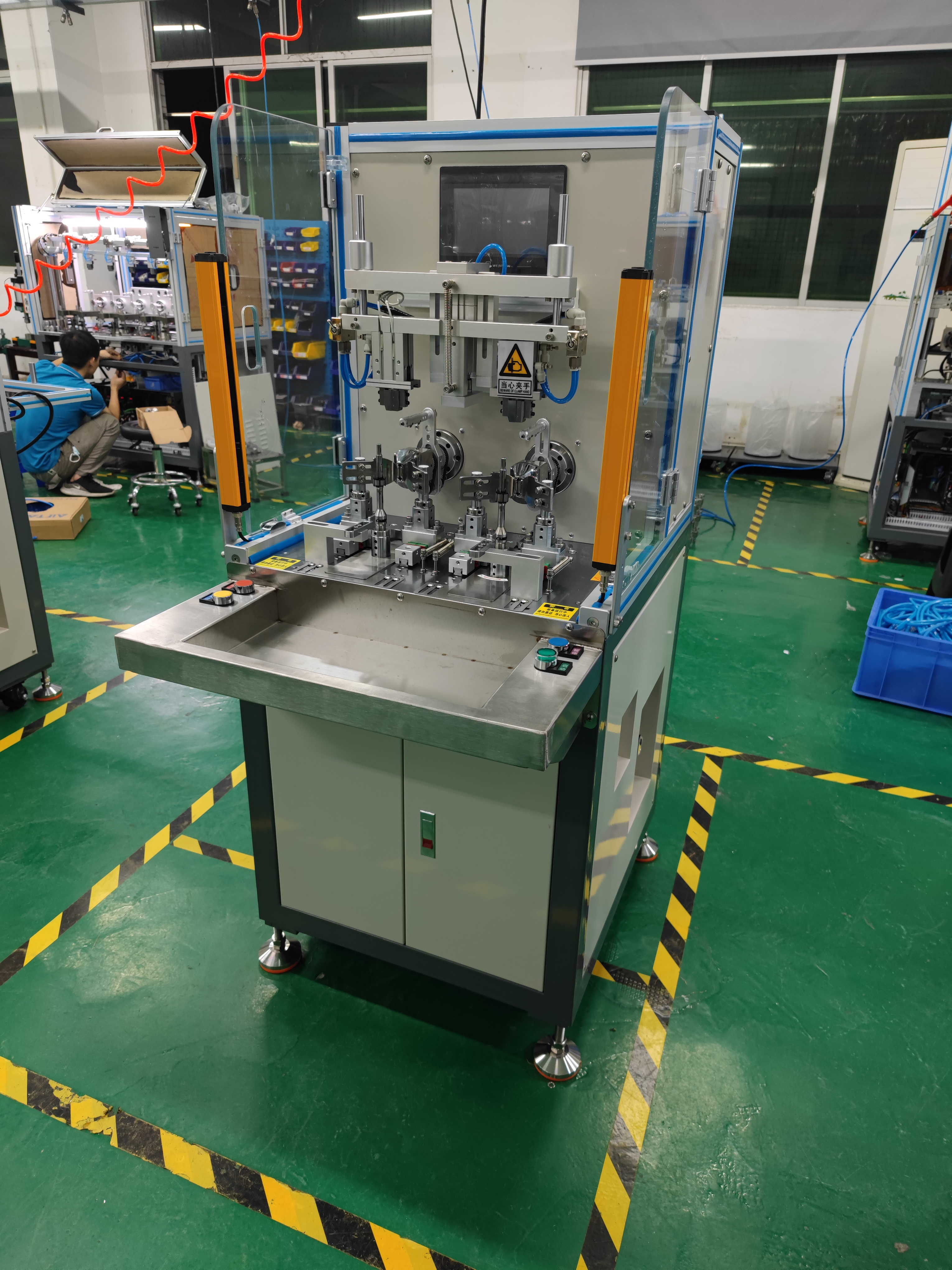 CNC Annular Motor Fan Winding Machine with Single-phase AC220V±10% 50Hz Input Power