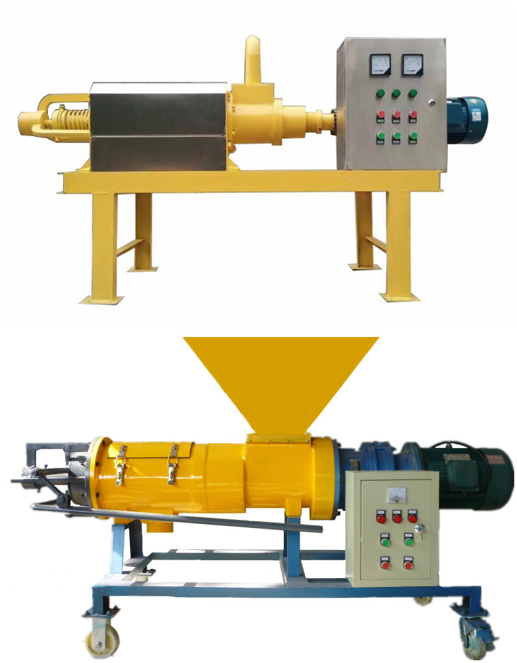 Slaughter Waste Water Treatment Screw Press Dehydrator for Bio Fertilizer Dewatering