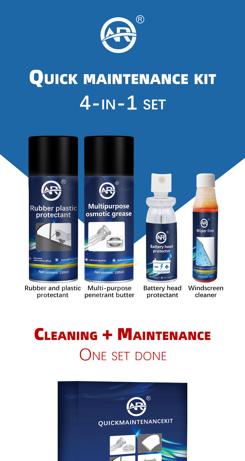 Special 4-in-1 Set OEM/ODM Quick Car Maintenance Kit Special for Vehicle Care