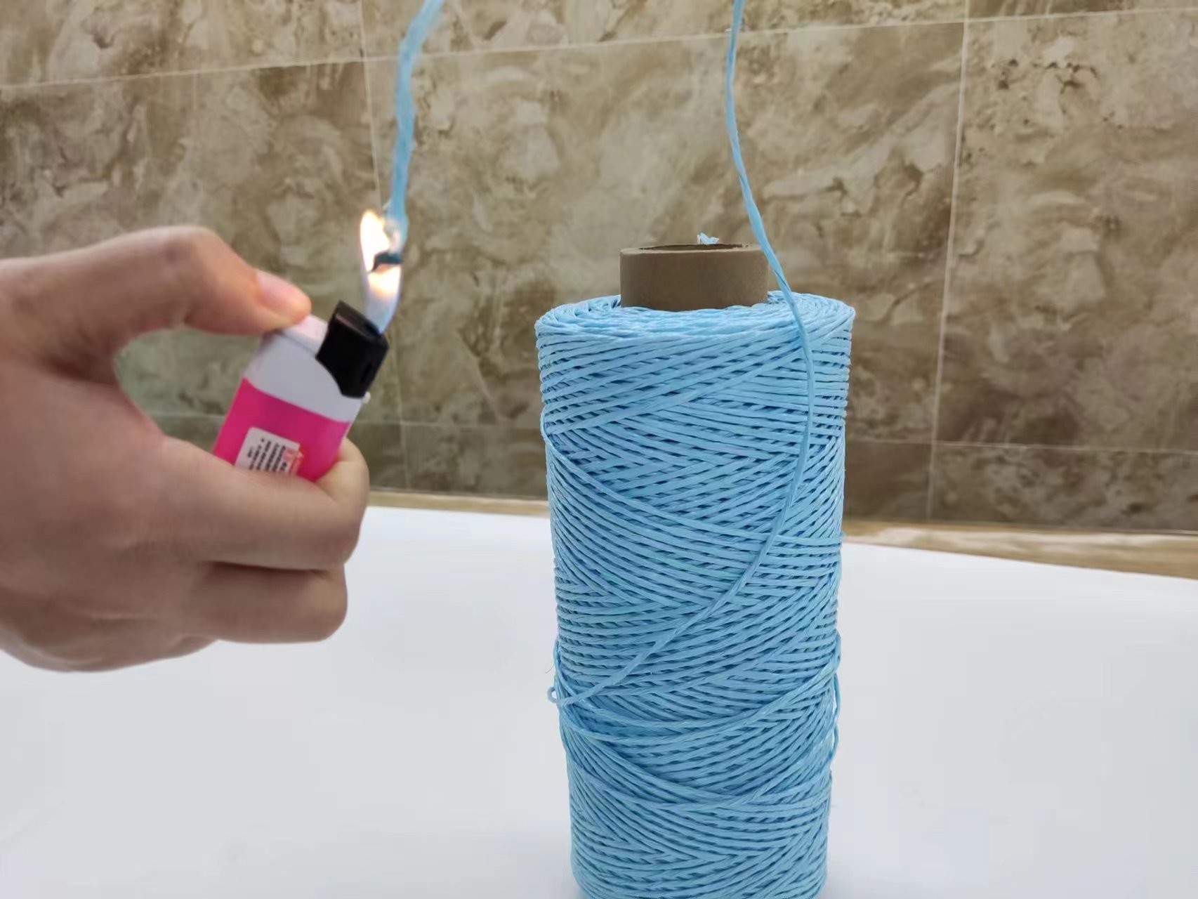 LSHF FR Flame Retardant Virgin Polypropylene PP cable filler yarn Cable Yarn Knit