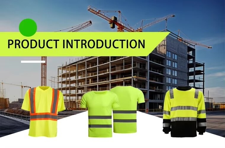 Strip Mesh Fabric Construction Security Safety Reflective Vest