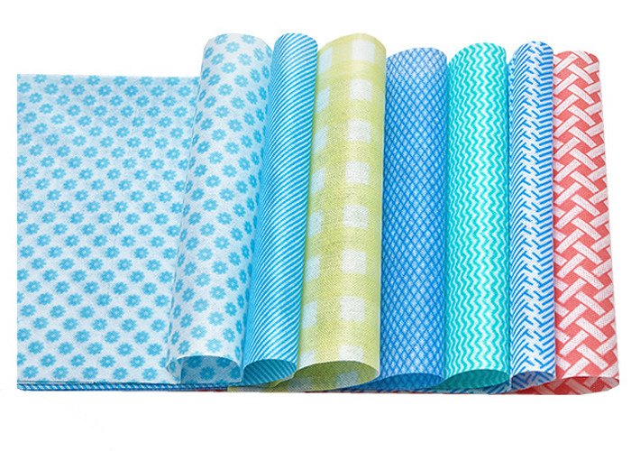 Face Mask Spunlace Nonwoven Fabric 100% Modified Fibre Material For Cosmetics / Wet Tissue
