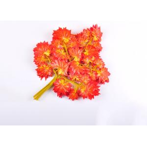  Real Touch High Simulation Dia. 10cm Artificial Maple Leaves Manufactures