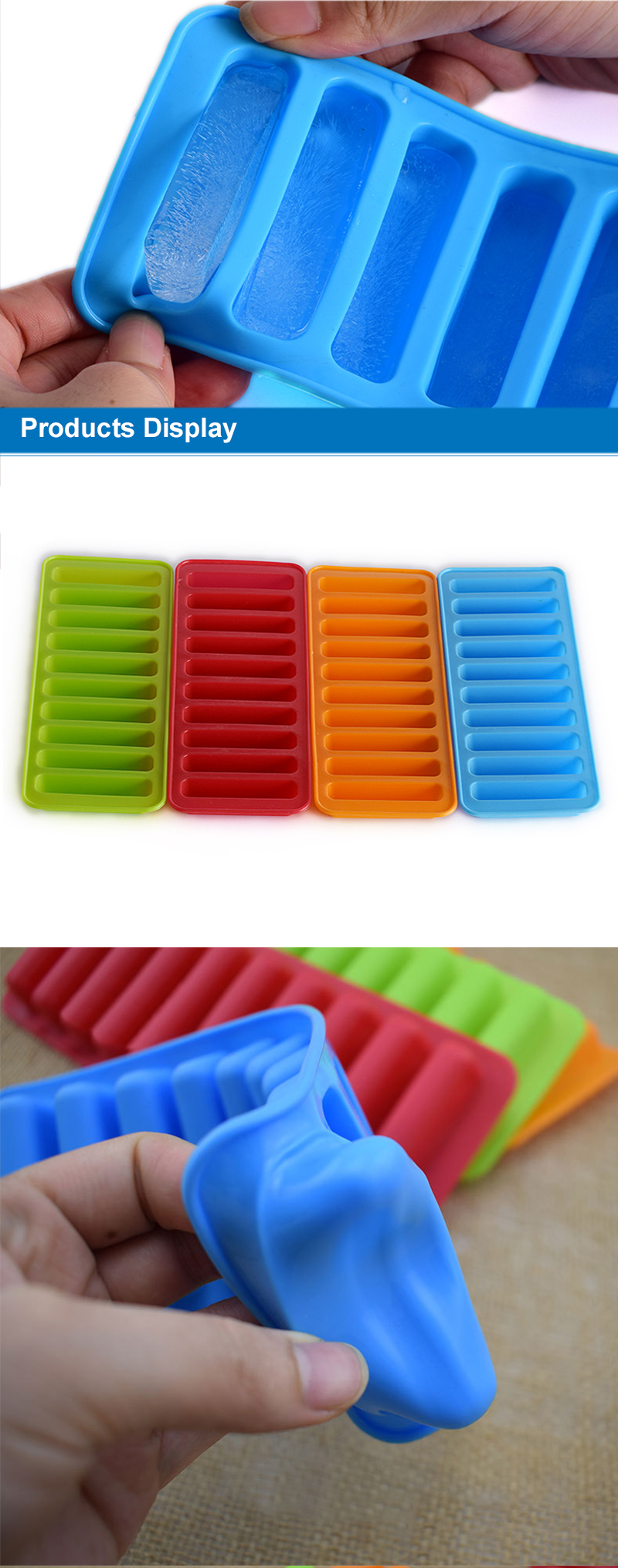 10 Cavity Silicone Biscuit Mold