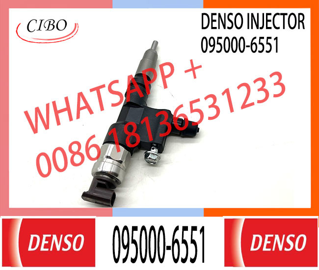 Diesel Fuel Injector Nozzle 23670-E0190 Common Rail Injector Assy 095000-6551 For HIN0