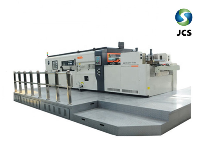 PLC Control Corrugated Box Die Cutting Machine With Vacuum Suction Feeder