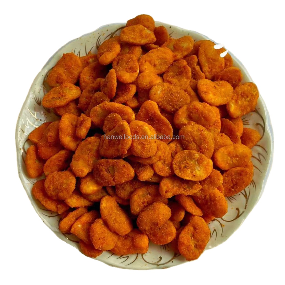 Slice Chips Spicy Broad Beans OEM Pizze Flavor Healthy Crispy Snacks
