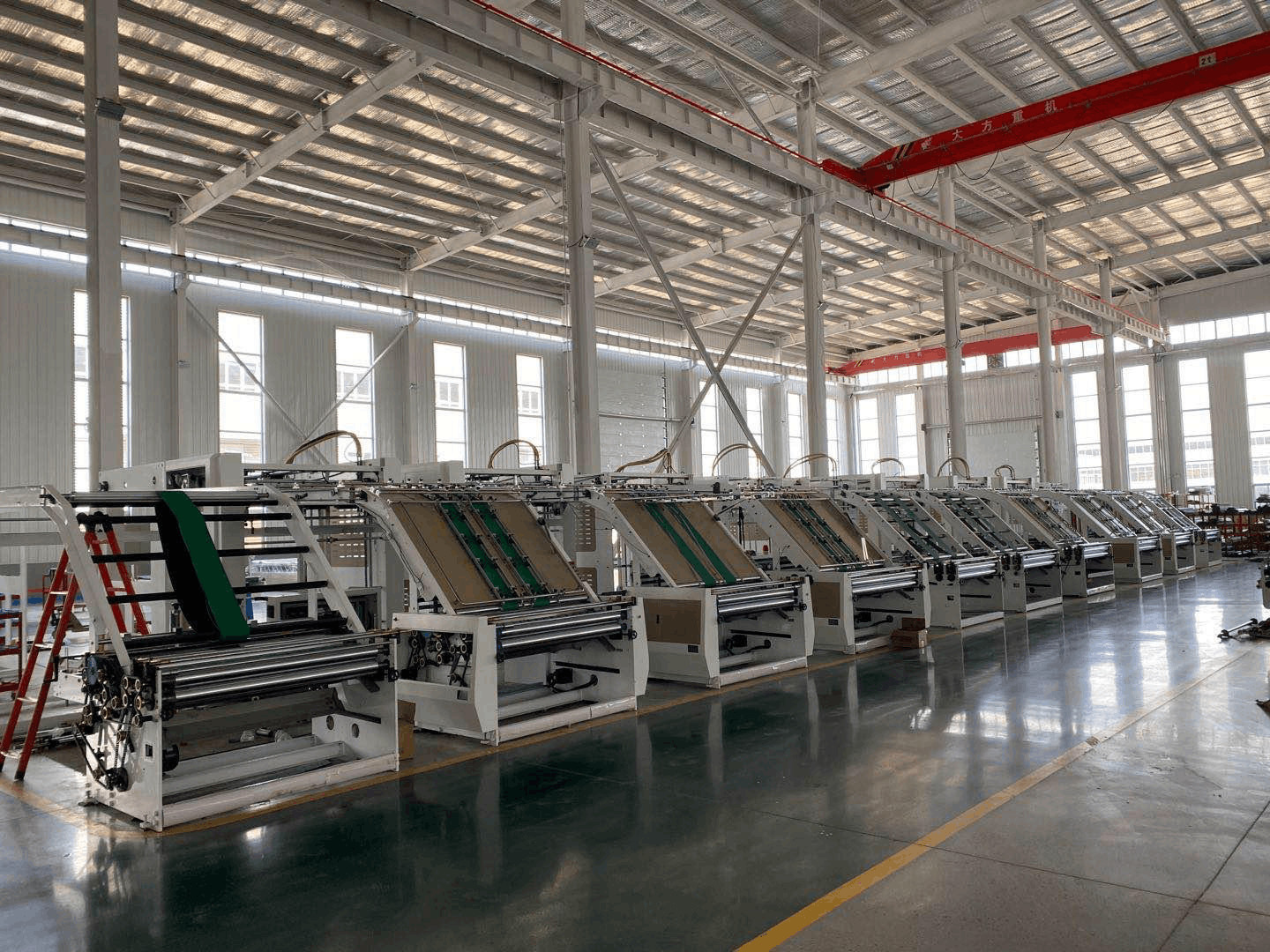 High Accuracy Automatic Flute Laminator 1400×1250mm Non Stop Feeding