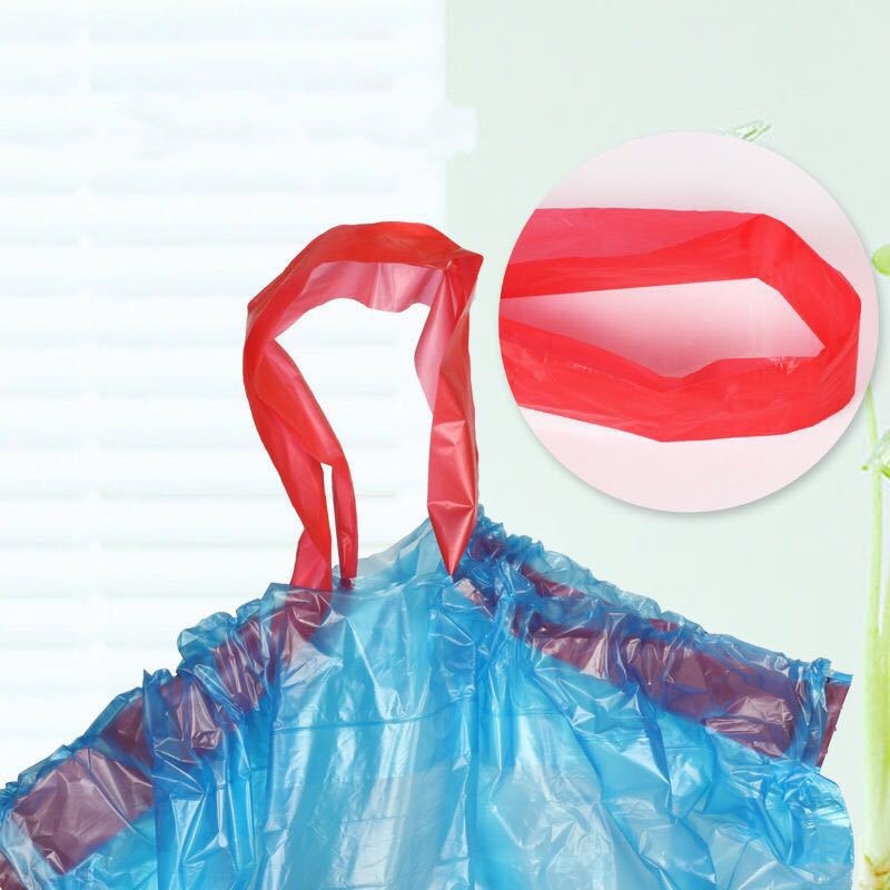 Customized Logo Plastic Garbage Bags On Roll For Convenient Waste Collection