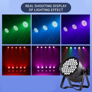 54pcs*3W RGBW LED Par Can Lights for Wedding Party Performance Bar Event Disco