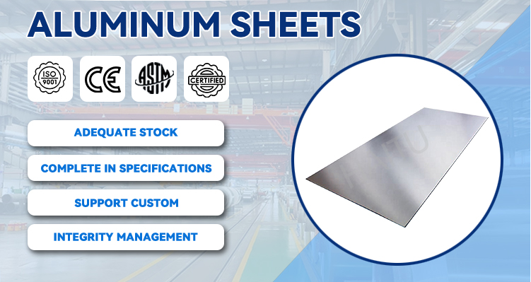 1050 1060 1100 3003 5052 aluminum sheet metal 4x8