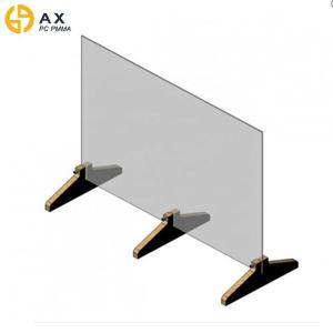 PMMA Transparent 4mm 5mm Desk Sneeze Guard