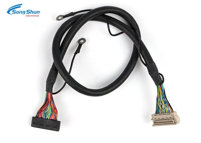 31pin LVDS Cable Assembly TFT Display Connector PVC Jacket Customized Length