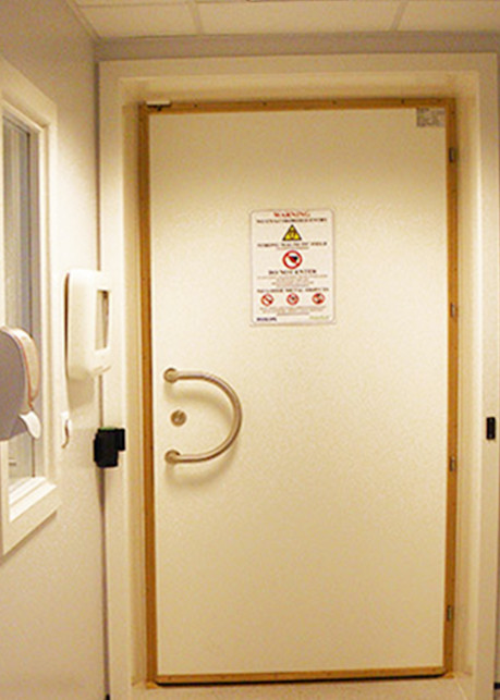 Copper Foil Faraday Cage Radiation Shielding Doors For MRI Room