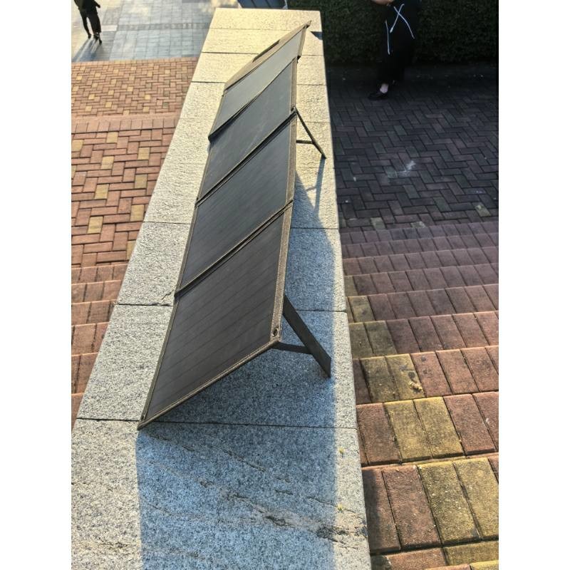 Convenient Outdoor Solar Panel Charger with PWM Controller and USB Output