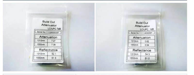 LC/UPC Fiber Optic Attenuator 0dB 1dB 3dB 5dB 10dB 20dB SM Male Female at Competitive