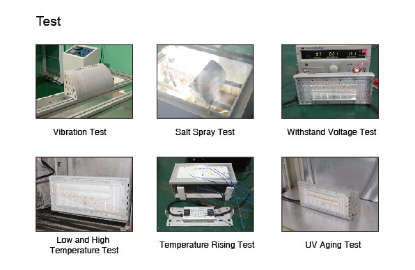 Lightweight 100W IK10 150LM/W 15000lm Led Wall Light