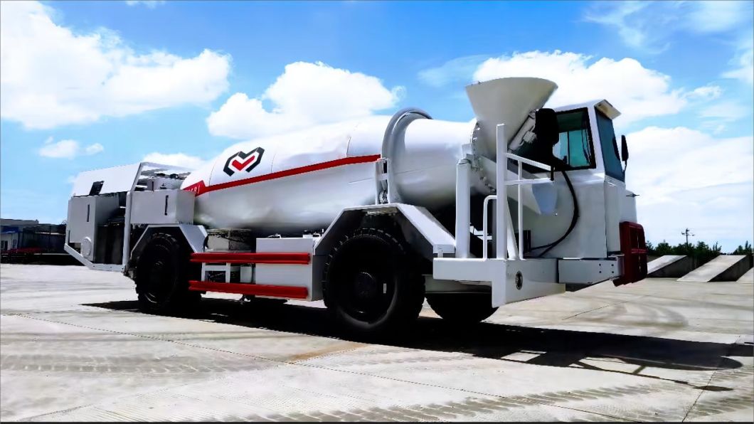 Wc5bj Explosion Proof Underground Coal Mine Service Truck Concrete Mixer Truck