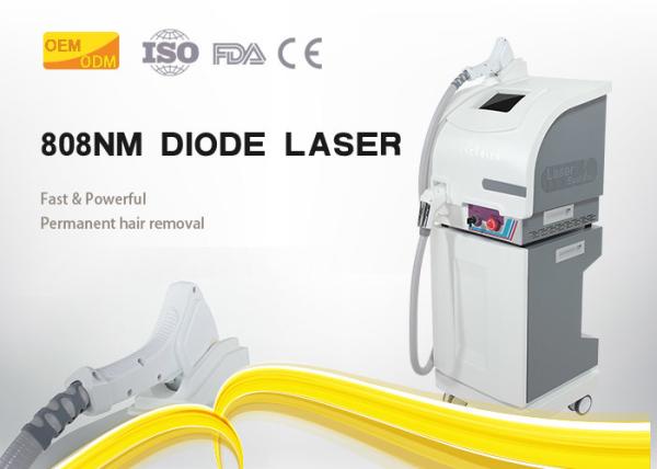 Pulse Mode Permanent Hair Removal Laser Machine , 808nm Painless Hair Removal