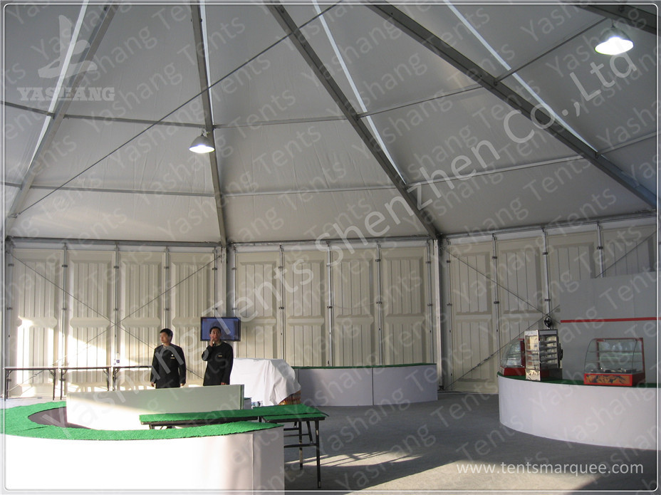 Event ABS Wall Gazebo Canopy Tents Rental With Hard Extruded Aluminum Alloy Frame