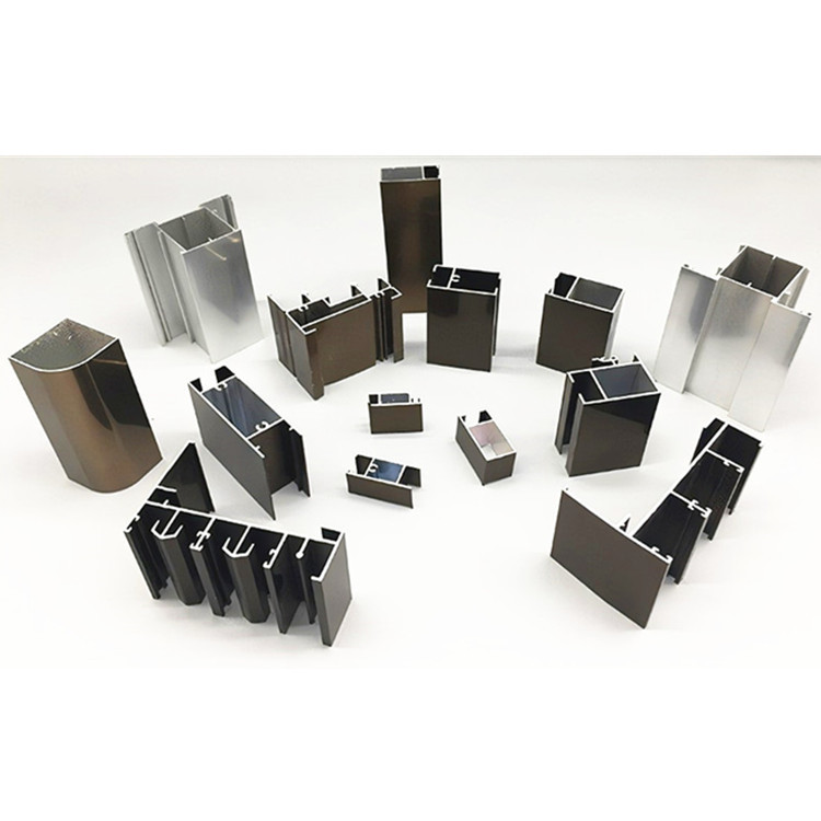 6063 Aluminum Window Extrusion Profiles Building Construction Material