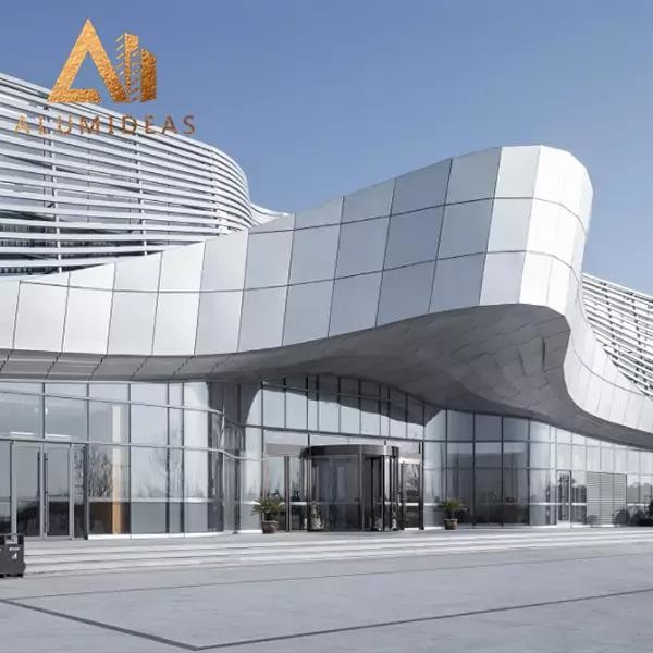 Aluminum Facade Cladding panel design