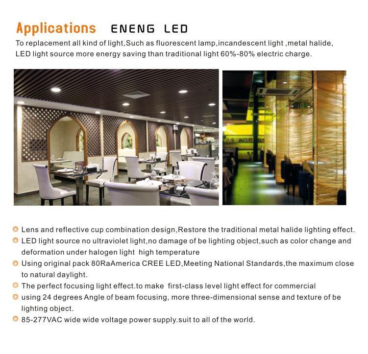 high lumens 85LM/W E27 7W 9W led par20 spot light with cob led led par20 light Track lamp to Replace 30W metal halide