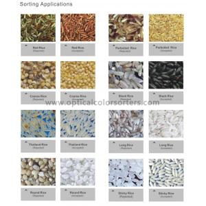 High Output CCD Rice Sorting Machine 8 Chute Intelligent Operation Interface