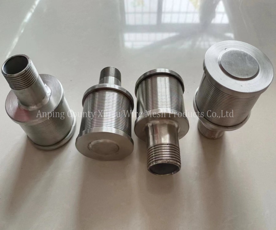 Easy Install Hastelloy C Wire Wrapped Screen Nozzle for Duplex Stainless Steel 2205 Johnson Filter Nozzle