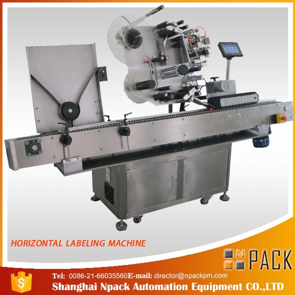Full Automatic Label Applicator Machine For Bottles Servo Motor Driven