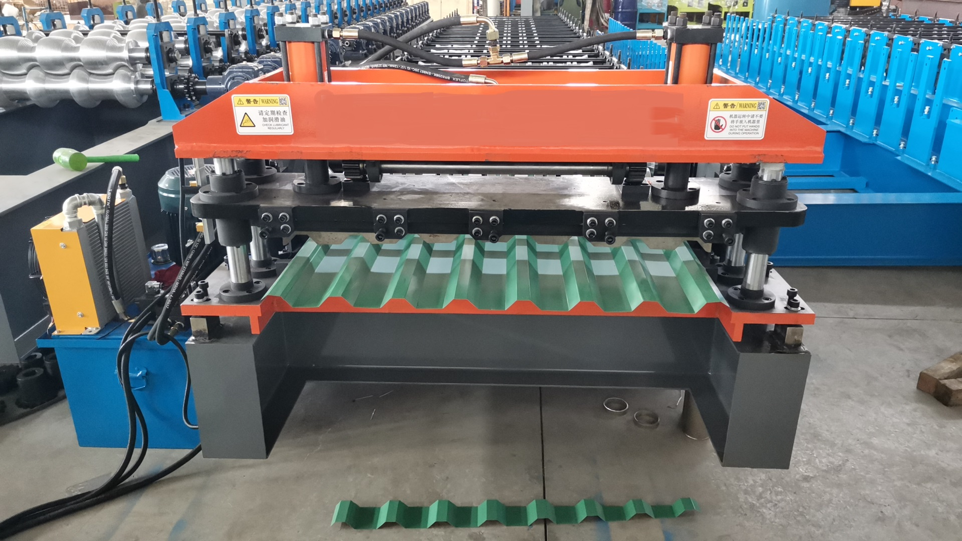 R101 metal roofing sheet machine