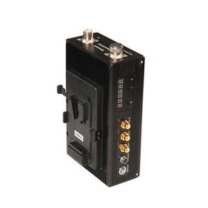 China COFDM HD-SDI Camera Portable Video Transmitter Long Power Supply Time on sale