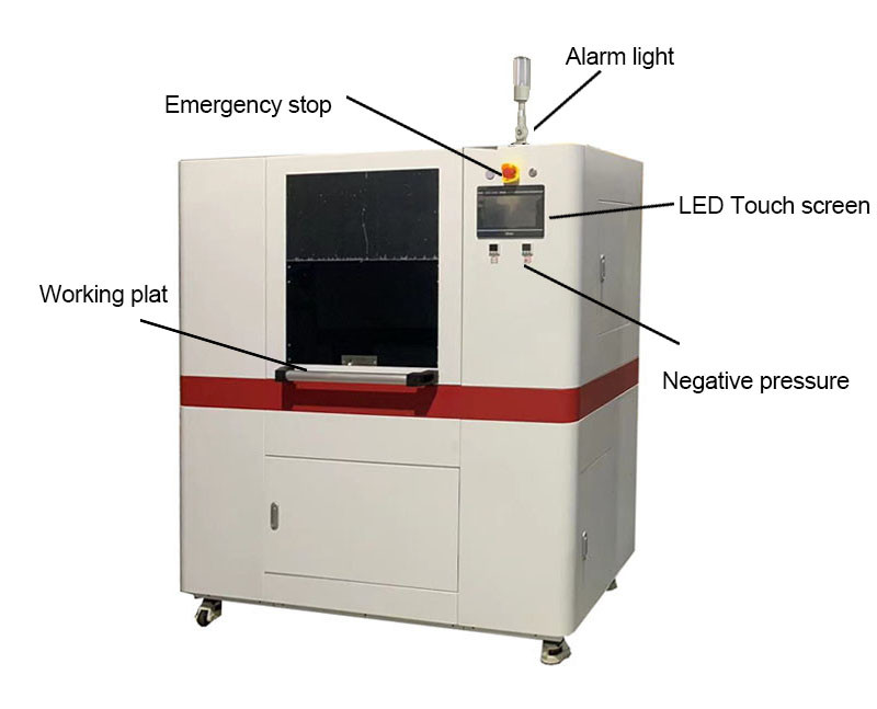 CMYK Color Digital Ink Printer Cylindrical Inkjet With High Resolution