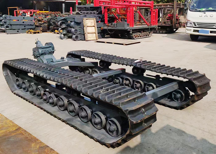 Multipurpose Alloy Steel Crawler Track Undercarriage With 8 MT Capacity