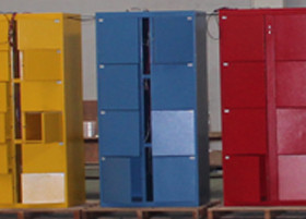 Waterpark / Ocean Park Luggage Lockers Device Rental with 15 inch Touch Screen Pinpad