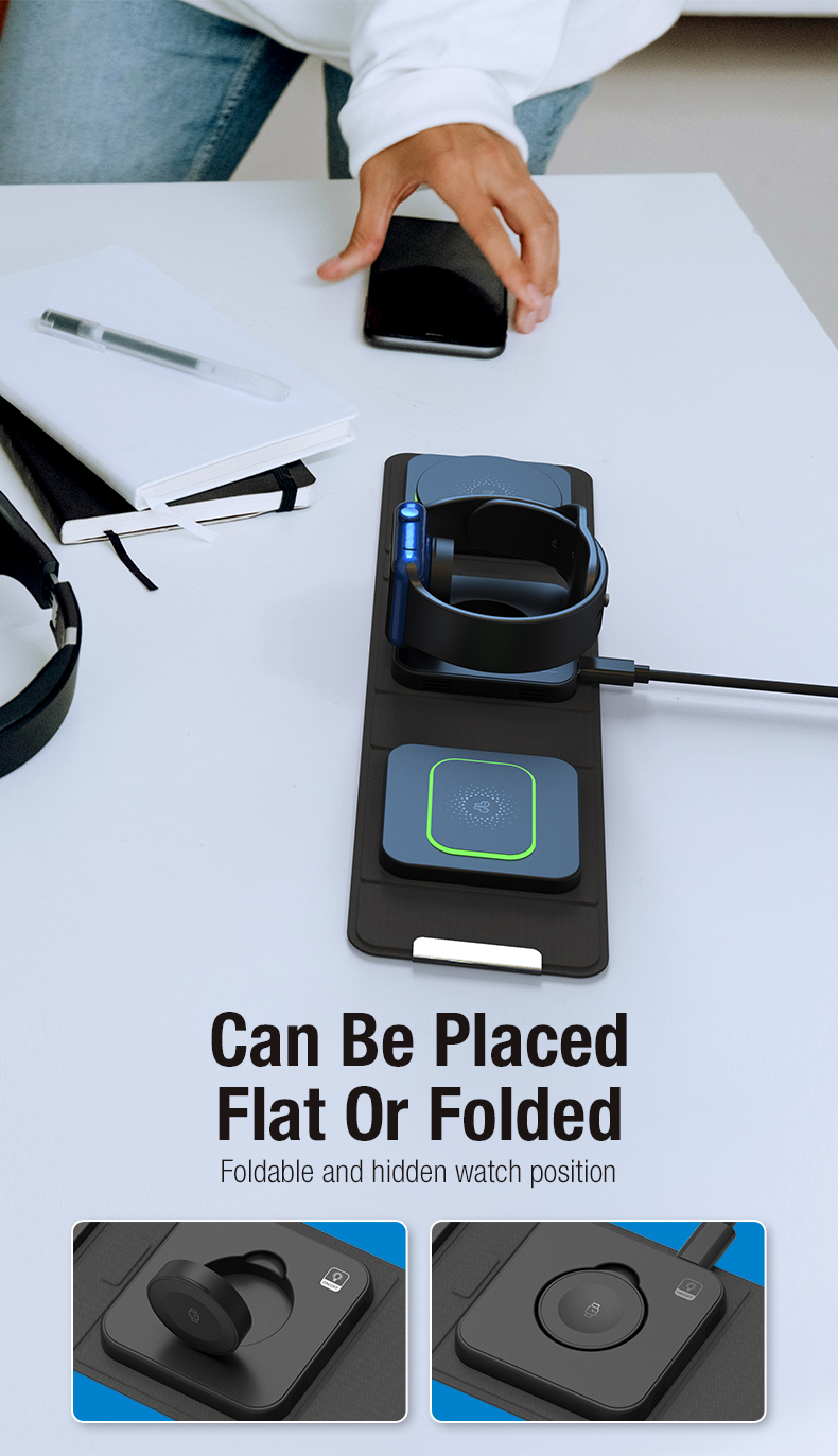 Fast Magnetic Wireless Charger Private Mold QC3.0 Input Power for Android iPhone