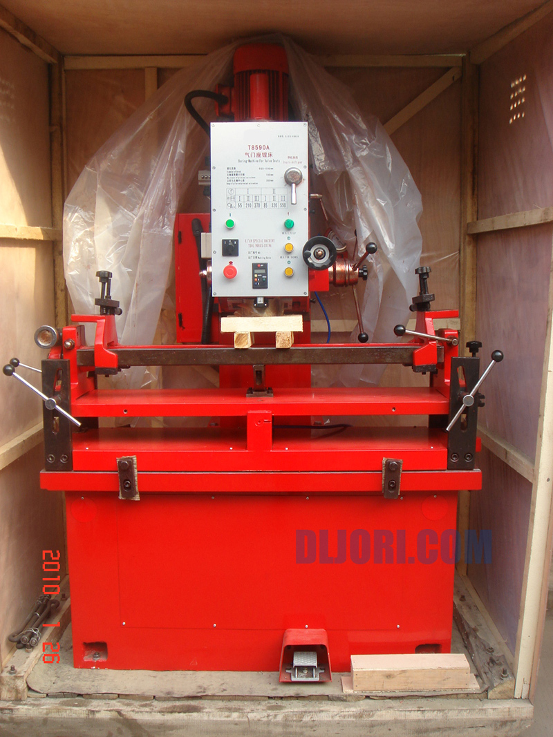 Valve seat boring machine T8590B for various cylinder covers(heads)