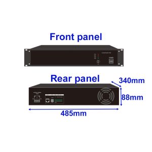 Tabletop Mount 150W IP Amplifier Bluetooth Stereo IP Network System