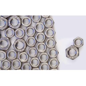 Hexagon Head Coarse Thread Lock Nut , Stainless Steel Lock Nuts Easy To Install