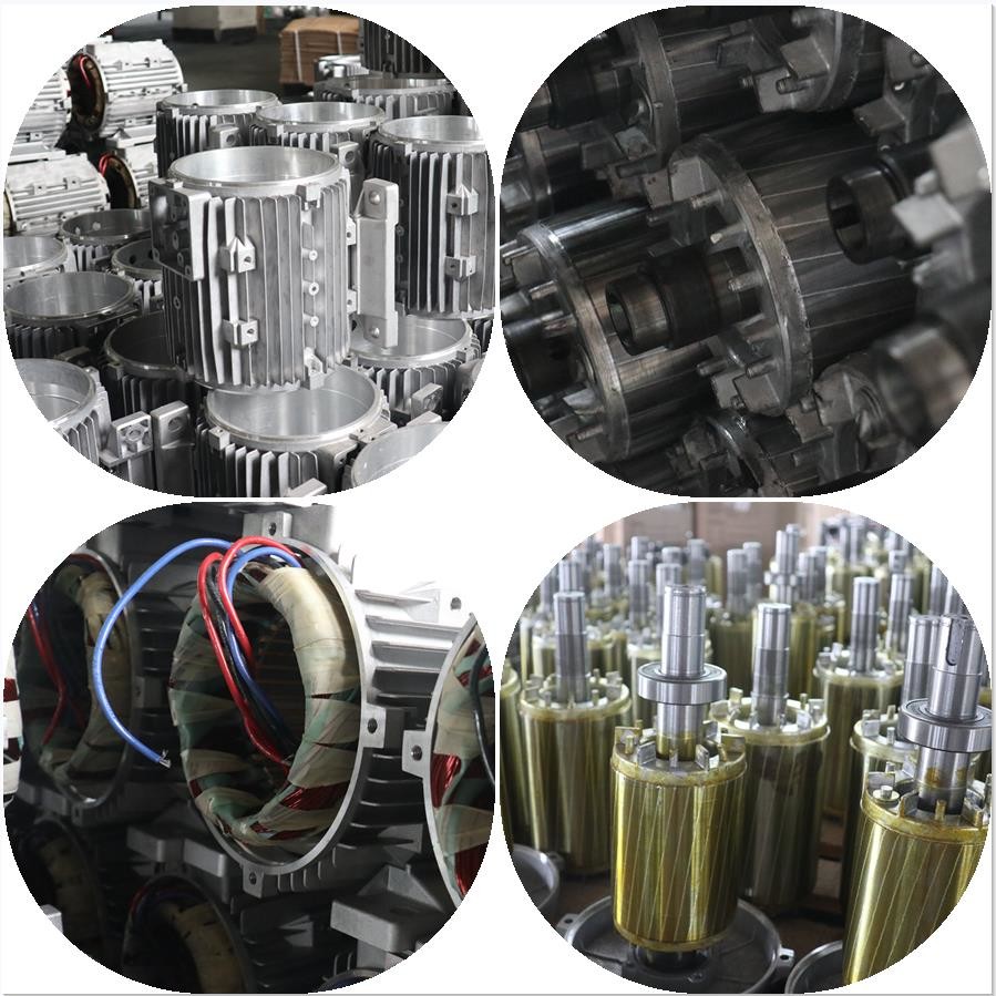 4kw - 22kw Hollow Shaft Electric Motor IP55 / IP65 For High Pressure Washer