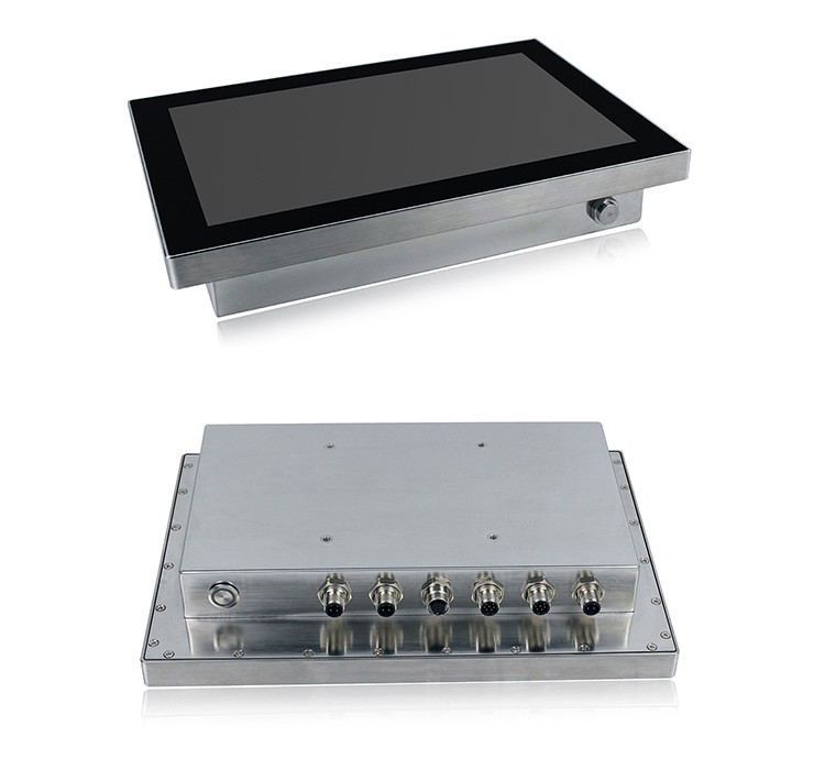 Desktop Inox Ip66 Ip69k HMI Panel PC Meat Processing Use