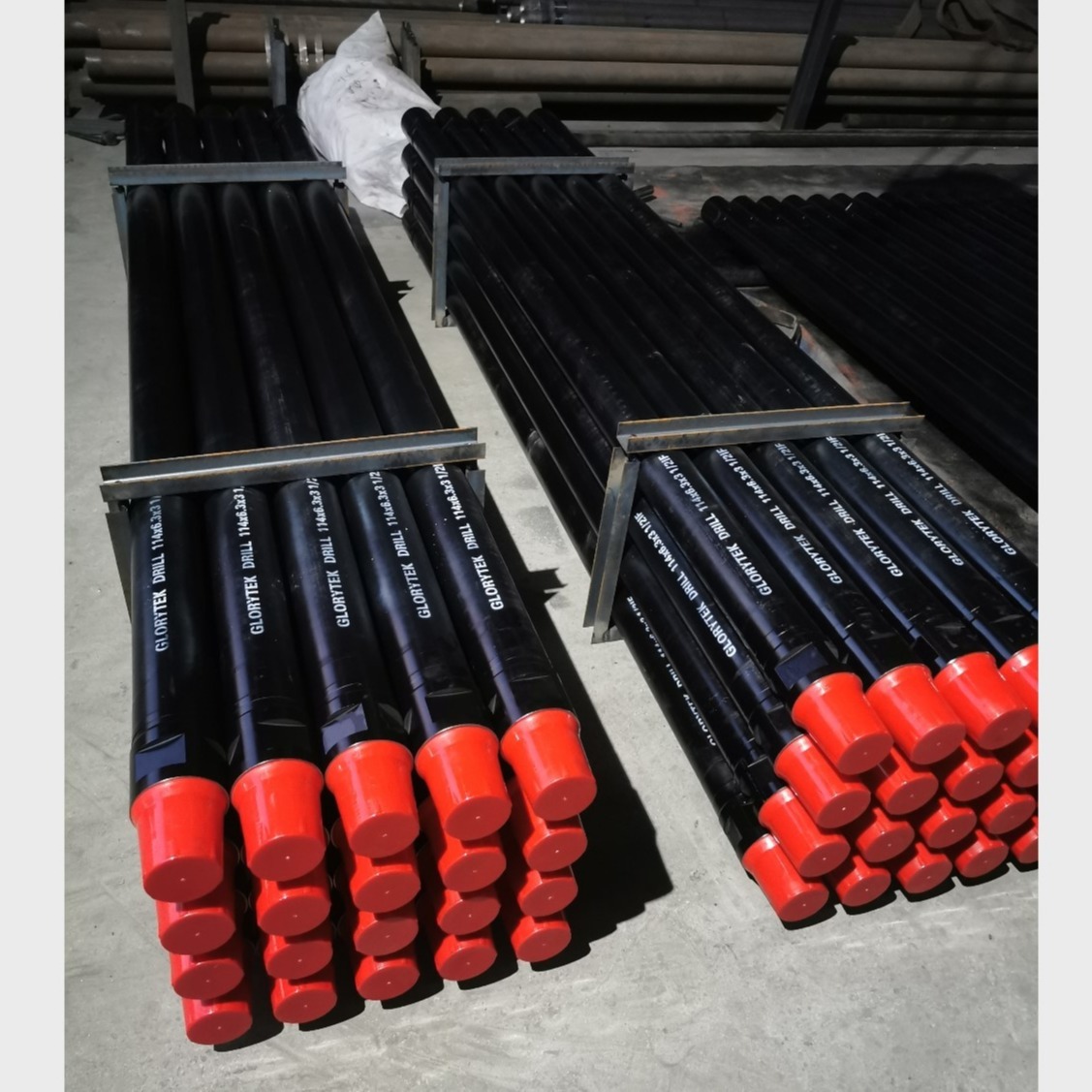 High Pressure Borehole Drilling Rods Carbon Steel For Well Drilling