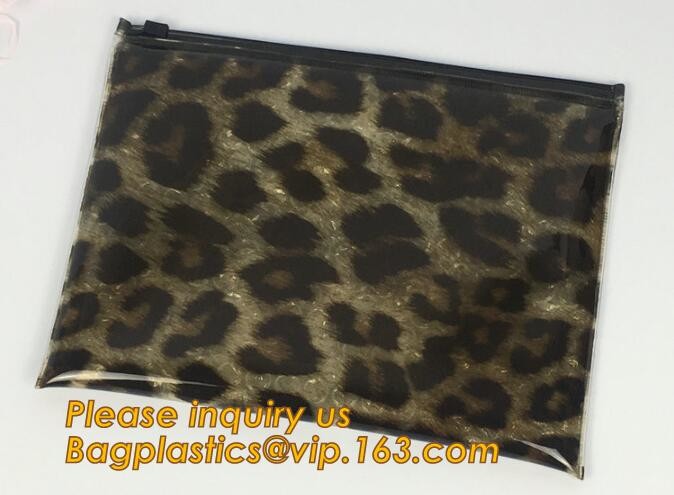 Plastic Bag OEM Custom PVC Loop Handle Image Printed Plastic Shopping Bag,Promotional Clear Waterproof Plastic Cosmetic