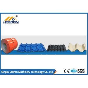 High speed double layer roofing sheet roll forming machine Mitsubishi PLC and