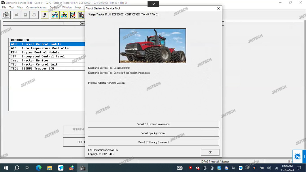 For est DPA5 Heavy Duty Truck Scanner Code Reader Full System Diagnostic Tool for Trailer Bus Wheel Loader Excavator Tra