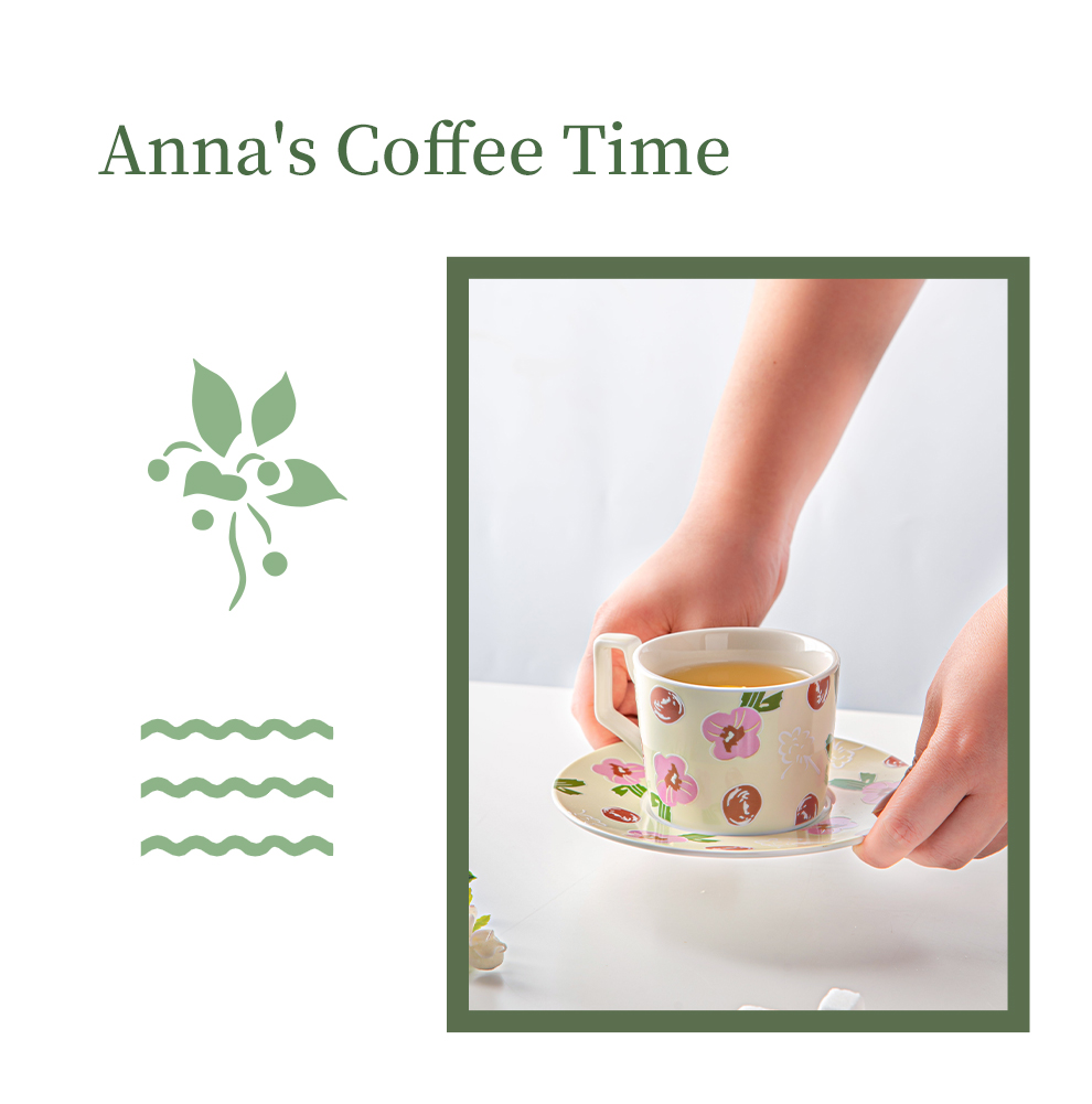 Manufacturers Wholesale Customized High Quality New Bone China Coffee Cup Rose Design Elegant Ceramic Tea Cup And Saucer Sets With Golden Line