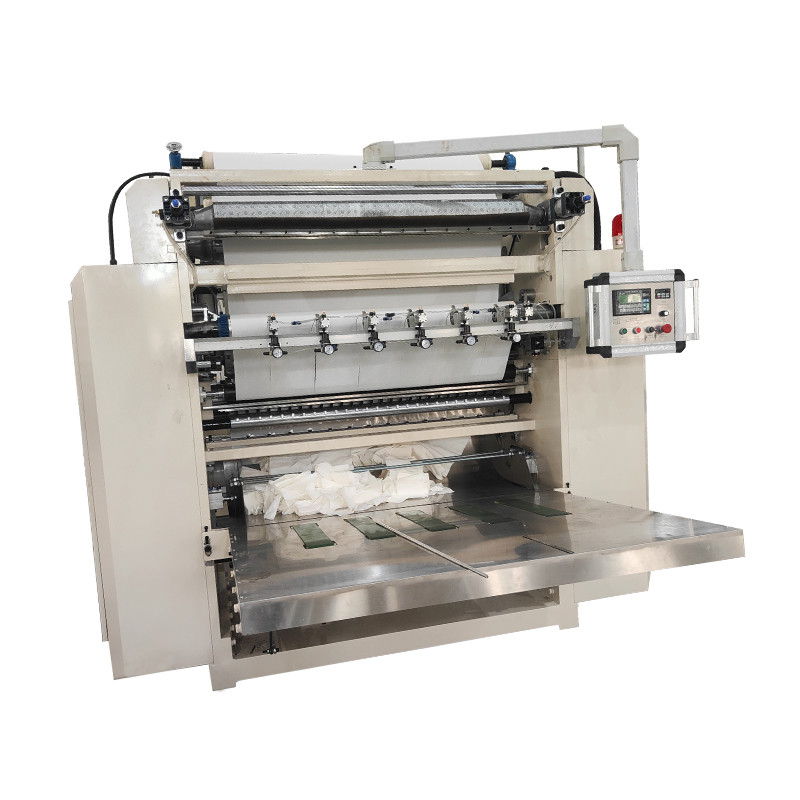 7.5kw Tissue Paper Folding Machine 6L New Soft Facial Tissue Production Line