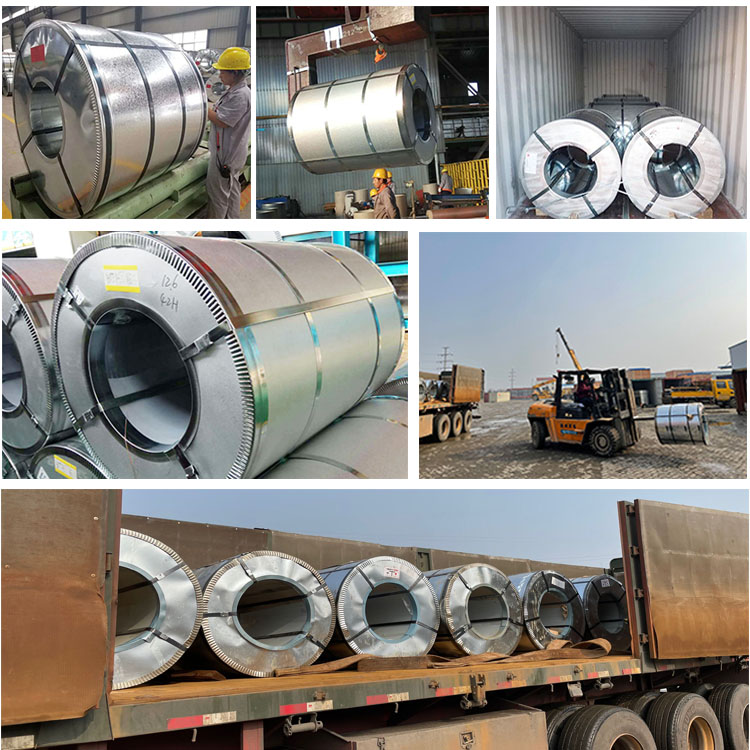 80g 120g 275g Galvanized Steel Coil With Full Hard Technique And For Cold Rolled Based