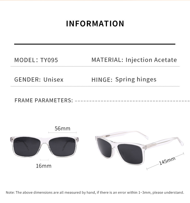 Driving UV Protection Sunglasses , Handcrafted Acetate Frame Sunglasses
