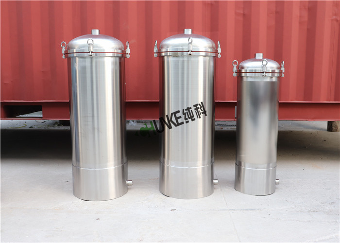 Alkali Resistance Industrial Water Filter Housing With 10'' , 20'' , 30'' , 40'' PP Cartridge